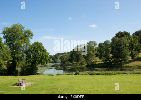 Staunton Harold serbatoio nel Leicestershire, England Regno Unito Foto Stock