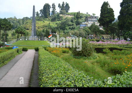 Batasia Loop, Darjeeling, West Bengal, India Foto Stock