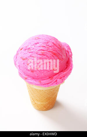 Aromatizzate alla frutta cono gelato - studio shot Foto Stock