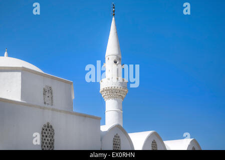 Moschea Bianca, Kalkan, Antalya, Turchia Foto Stock