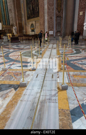 Basilica di Santa Maria degli Angeli e dei martiri Foto Stock