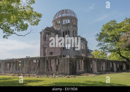 A-Bomb Dome Hiroshima Foto Stock