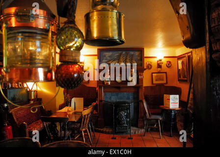 Pub a Ventnor Isola di Wight in Inghilterra UK Europa Foto Stock