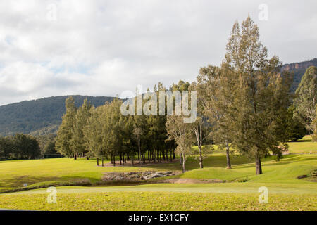 Kangaroo Valley golf course, southern highlands, Nuovo Galles del Sud, Australia Foto Stock