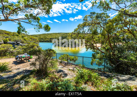 Si affacciano su di Murrays Beach in Booderee National Park, New South Wales, Australia. Foto Stock