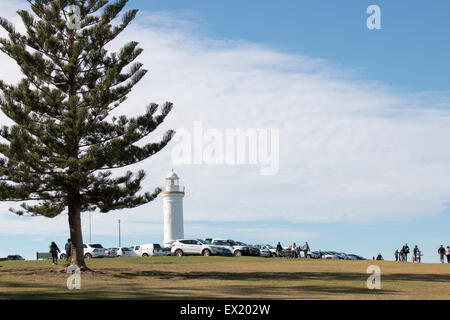 Kiama una popolare località turistica sulla costa sud del New South Wales, Australia Foto Stock