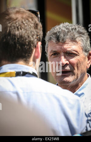 Utrecht, Paesi Bassi. 4 Luglio, 2015. Tour de France Time Trial Stage Credito: Jan de Wild/Alamy Live News Foto Stock