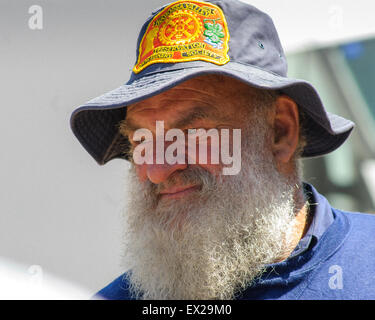 Uomo al Royal Show in Adelaide Australia Meridionale Foto Stock