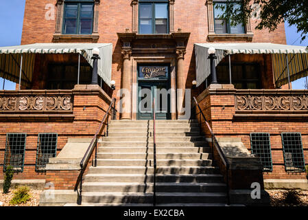Il City Bar Chop House, Railroad YMCA Edificio, 1548 East Main Street, Richmond, Virginia Foto Stock