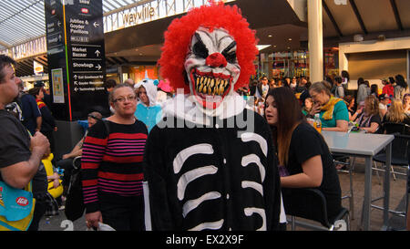 Giostre e divertimenti al Royal Show di Adelaide, Australia del Sud. Foto Stock