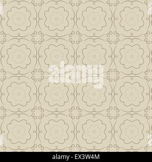 Dipinto astratto vintage pattern in colori luminosi. Illustrazione Vettoriale