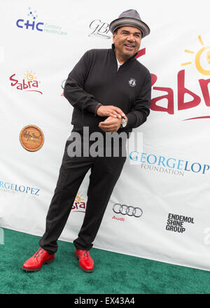 L'Ottava annuale George Lopez Celebrity Golf Classic presentato da Sabra - Arrivi con: George Lopez dove: Toluca Lake, California, Stati Uniti quando: 04 maggio 2015 C Foto Stock