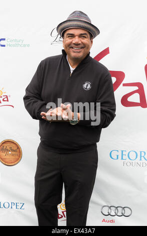 L'Ottava annuale George Lopez Celebrity Golf Classic presentato da Sabra - Arrivi con: George Lopez dove: Toluca Lake, California, Stati Uniti quando: 04 maggio 2015 C Foto Stock