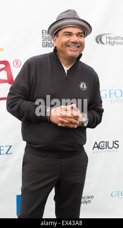 L'Ottava annuale George Lopez Celebrity Golf Classic presentato da Sabra - Arrivi con: George Lopez dove: Toluca Lake, California, Stati Uniti quando: 04 maggio 2015 C Foto Stock