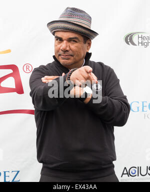 L'Ottava annuale George Lopez Celebrity Golf Classic presentato da Sabra - Arrivi con: George Lopez dove: Toluca Lake, California, Stati Uniti quando: 04 maggio 2015 C Foto Stock