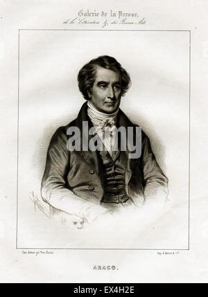 François Jean Dominique Arago, da Julien - 1839 Foto Stock