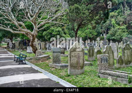 Hong Kong cimitero Foto Stock