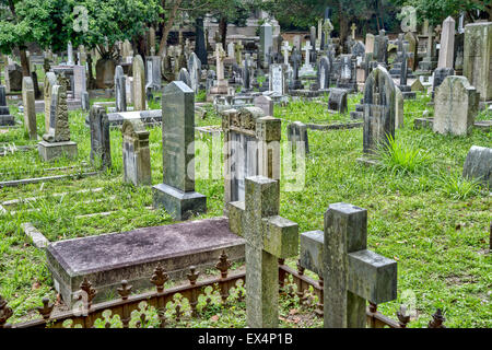 Hong Kong cimitero Foto Stock