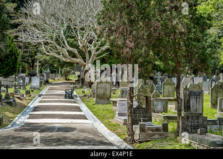 Hong Kong cimitero Foto Stock