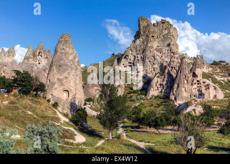 Ortahisar, Goereme, Cappadocia, Anatolia, Tuerkey Foto Stock