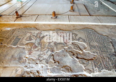 Israele, Bassa Galilea, Zippori National Park della città di Zippori (Sepphoris) un romano periodo bizantino la città con un abbondanza di Foto Stock