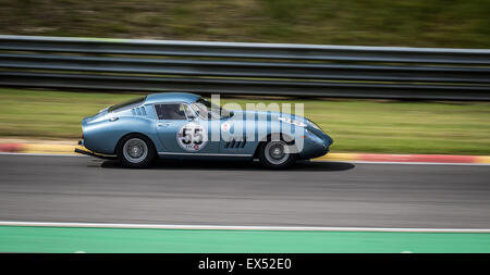 Classic Car racing presso la Spa Classic 2015 Foto Stock