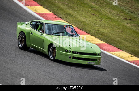 Classic Car racing presso la Spa Classic 2015 Foto Stock