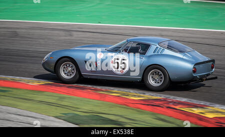 Classic Car racing presso la Spa Classic 2015 Foto Stock