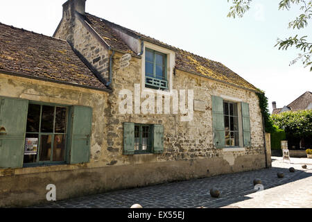 Lo studio e la casa del pittore francese Jean-François Millet, Barbizon, Seine-et-Marne, Francia. Foto Stock