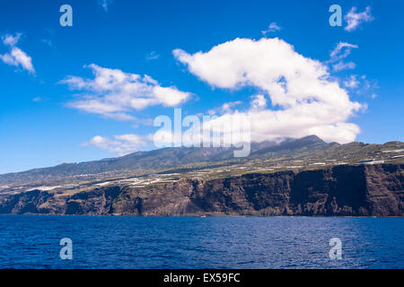 ESP, Spagna, Canarie, l'isola di La Palma, la costa occidentale vicino a Puerto de Tazacorte. ESP, Spanien, Kanarische isole, Foto Stock