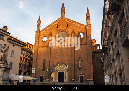 La Chiesa di San Francesco, Piacenza, Emilia Romagna, Italia. Foto Stock