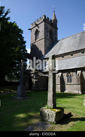 St.Lawrence's chiesa crosby ravensworth Cumbria Inghilterra England Foto Stock