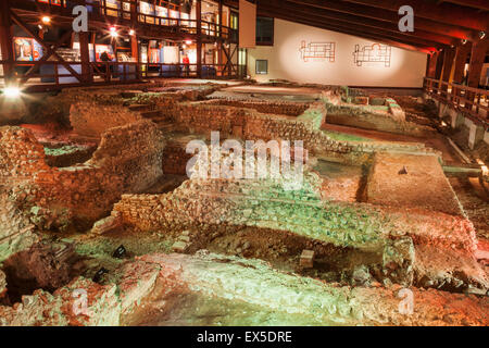 Inghilterra, Kent, Lullingstone Roman Villa Foto Stock