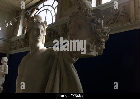 Perseo e Medusa, statue di marmo, Carlsberg museum Foto Stock