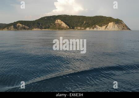 La Grecia, isola di Ereikoussa, a nord-ovest di Corfu in Adriatico meridionale Foto Stock