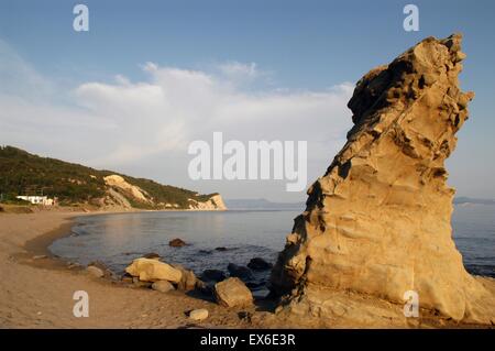 La Grecia, isola di Ereikoussa, a nord-ovest di Corfu in Adriatico meridionale Foto Stock