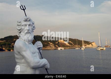 La Grecia, isola di Ereikoussa, a nord-ovest di Corfu in Adriatico meridionale Foto Stock