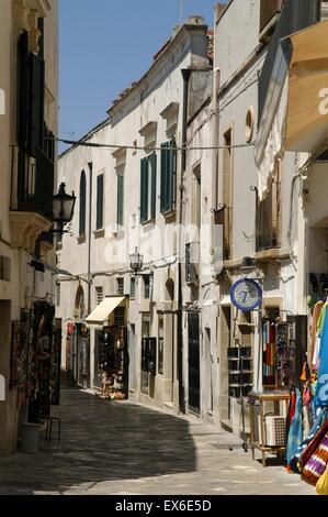 L'Italia, Regione Puglia, Otranto, città antica Foto Stock