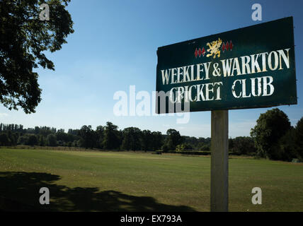 Villaggio di Warkton, Northamptonshire, Inghilterra. Foto Stock