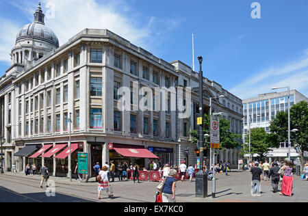 Lo scambio, Nottingham, Inghilterra. Foto Stock