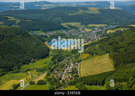 Vista di Winterberg, Sauerland, Nord Reno-Westfalia, Germania Foto Stock