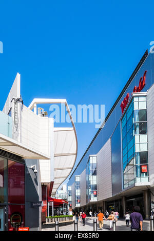 Westfield London shopping centre di Shepherd's Bush, London, England, Regno Unito Foto Stock
