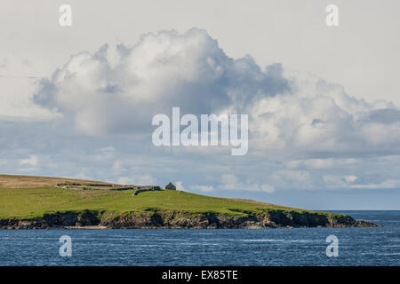 Costa, Yell, isole Shetland, Scotland, Regno Unito Foto Stock