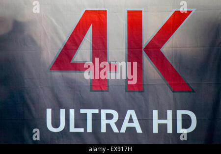 Markennamen: '4K Ultra HD', Berlino. Foto Stock