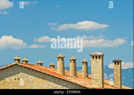 Sos del Rey Católico, Aragón, nel nord della Spagna. Foto Stock