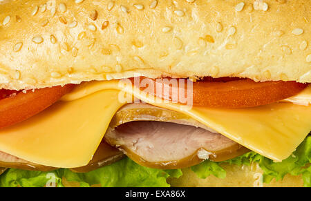 Sfondo a sandwich Foto Stock