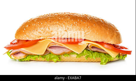 Sandwich isolato Foto Stock