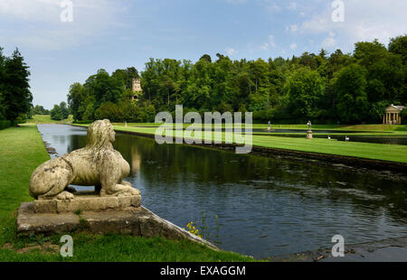 Studley Royal Park Foto Stock