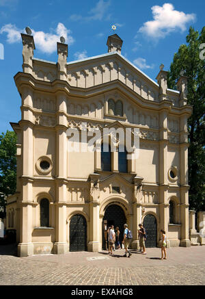 Polonia Cracovia, sinagoga Tempel, nel quartiere Kazimierz Foto Stock