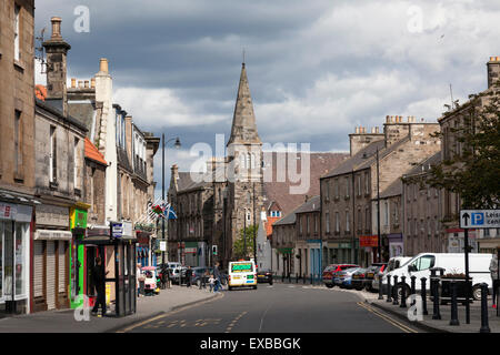 High Street, Burntisland, Fife Foto Stock